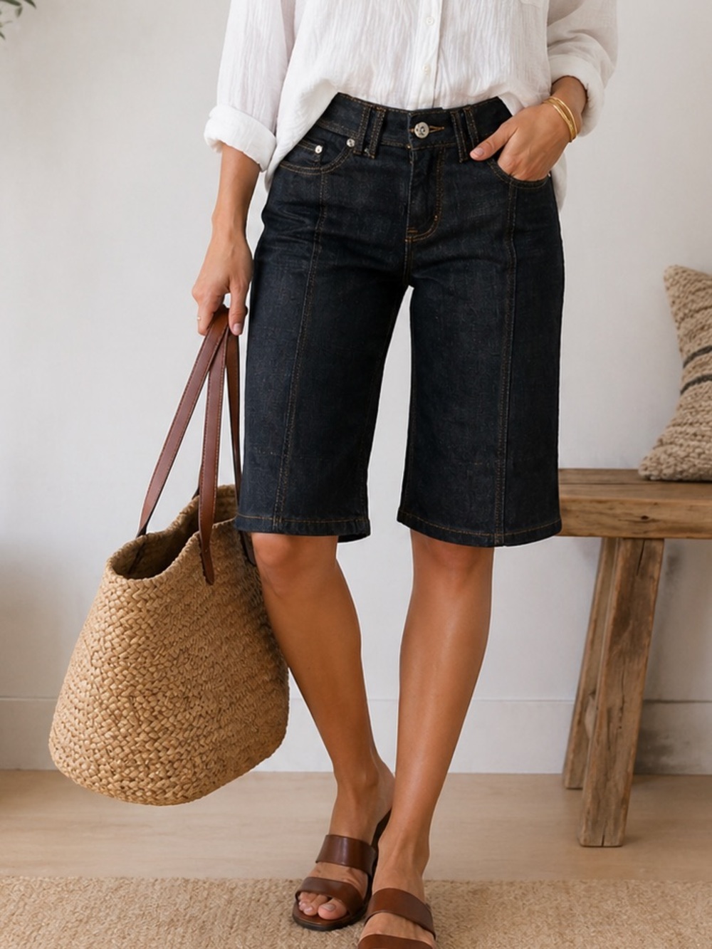 NWT Paciotti 4Us Donna Bermuda Shorts